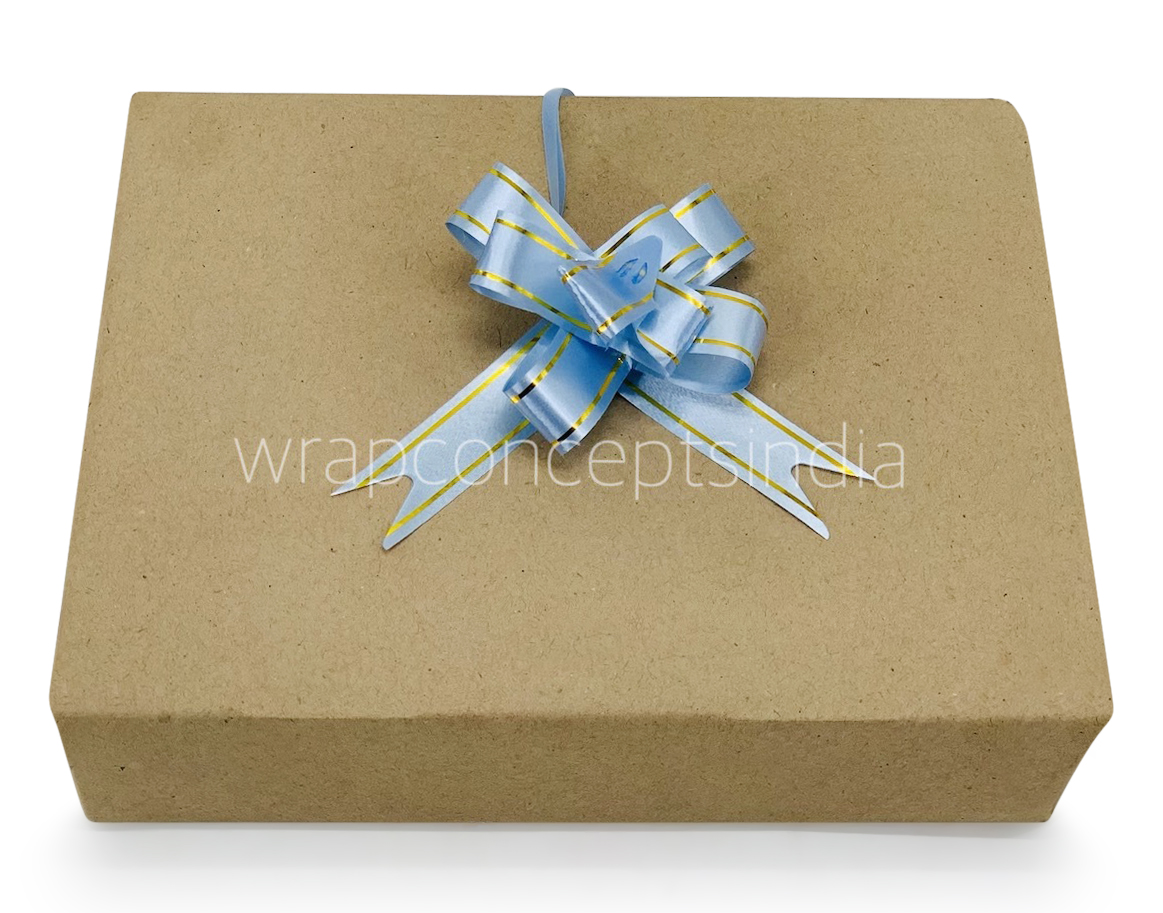Pull Bows with Gold Edges - 20 mm