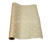 Peach with White Polka