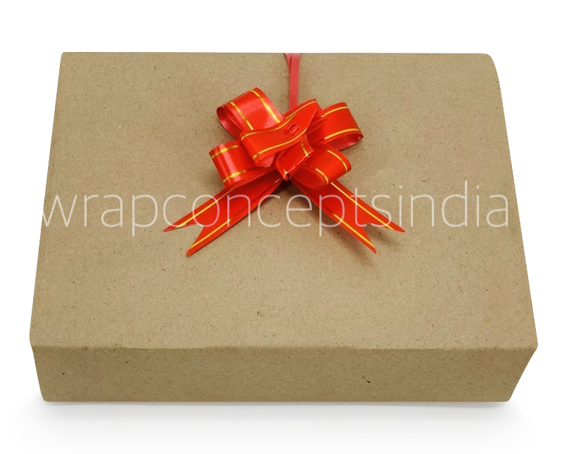Pull Bows with Gold Edges - 20 mm