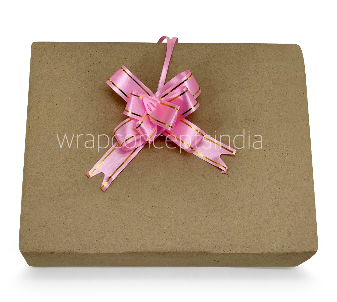 Pull Bows with Gold Edges - 20 mm