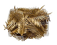 Golden Palm Leaf Spray