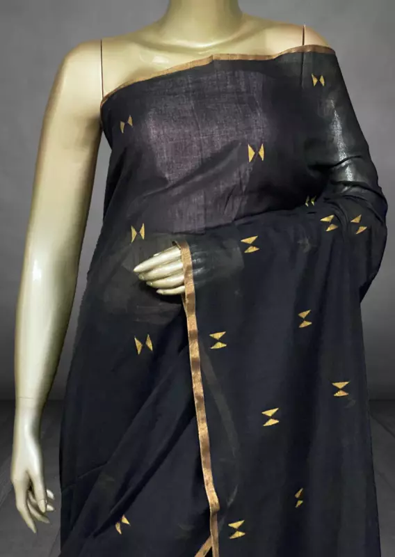 Veeksha - The Linen Cotton Saree SWS116