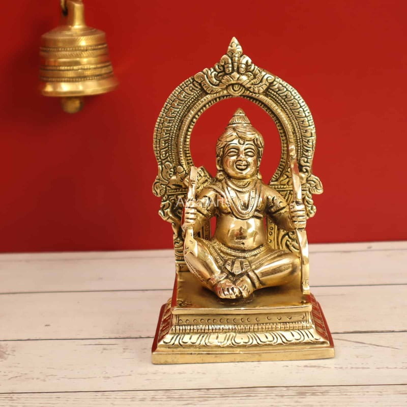 Brass ram Lala 6.7 Inch