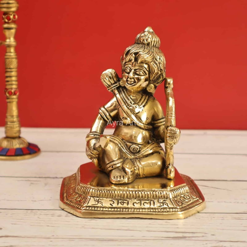 Brass Ramlala 5.2 Inch