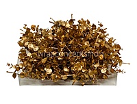 Metallic Gold Eucalyptus Spray