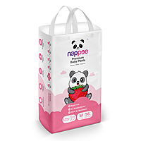 Nappee - Premium Baby Diaper - Medium - 56 Pcs (Pant type /Pull-ups Type) Nappee - Premium Baby Diaper - Medium - 56 Pcs (Pant type /Pull-ups Type)