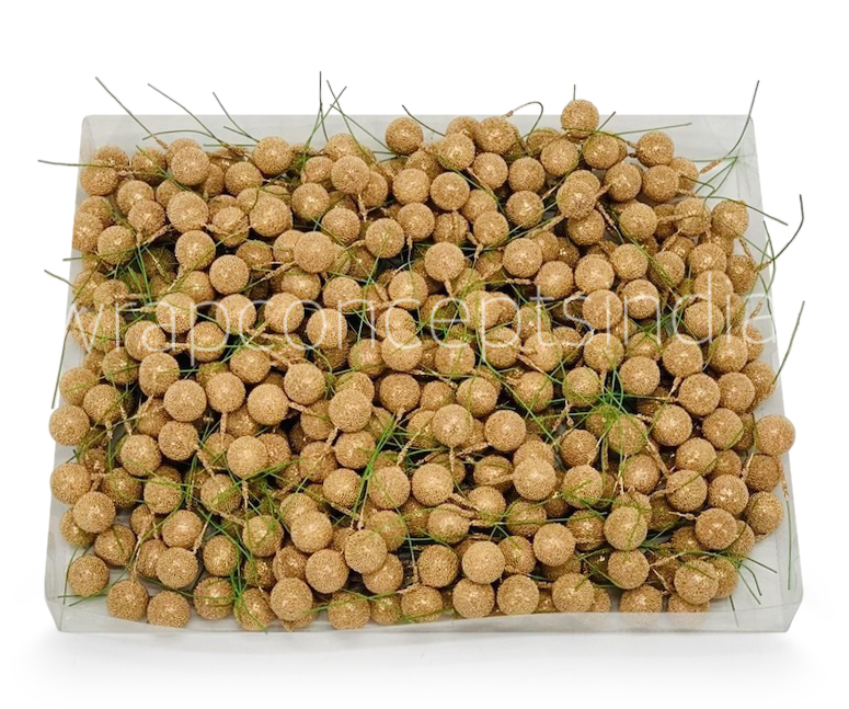 Gold Textured Pearl Sticks - Big/Small