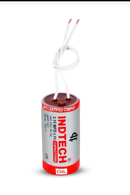 Indtech CAPACITOR 3.15 MFD 440V for FANS
