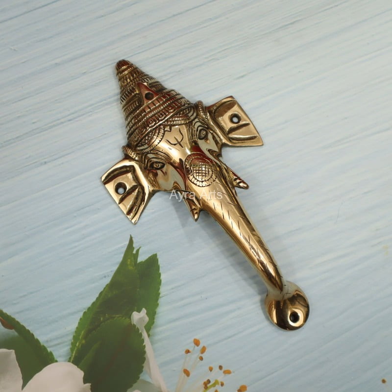Ganesha Door Handle - 8.2 Inch Height