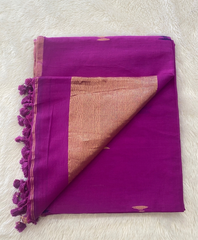 Veeksha - The Linen Cotton Saree SWS114