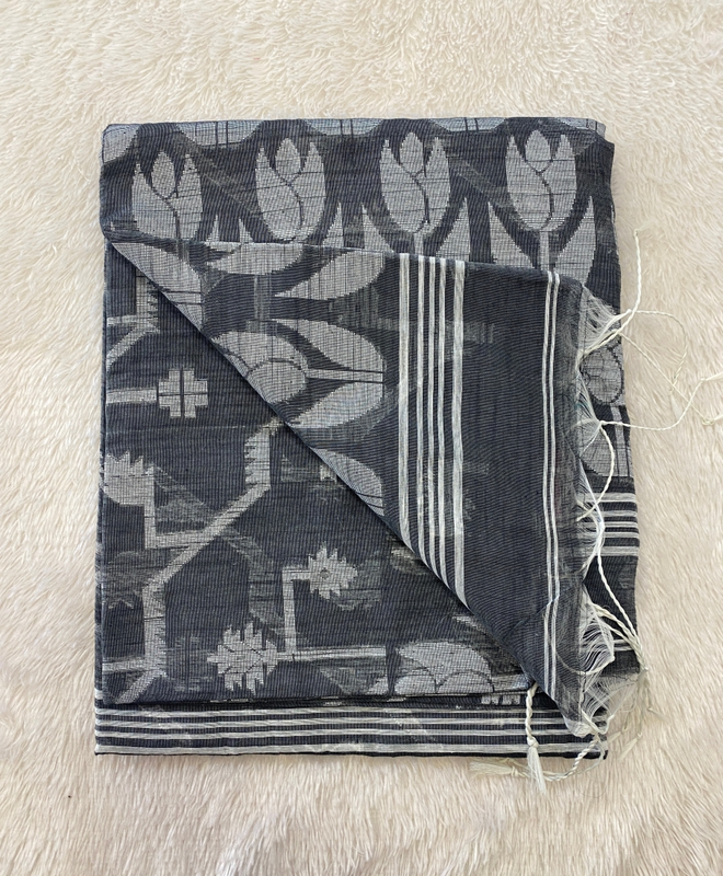 Tanu - The Cotton Saree in Jamdani Weave SWS93