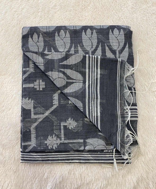 Tanu - The Cotton Saree in Jamdani Weave SWS93