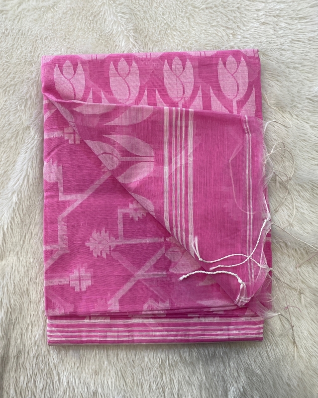 Tanu - The Cotton Saree in Jamdani Weave SWS93