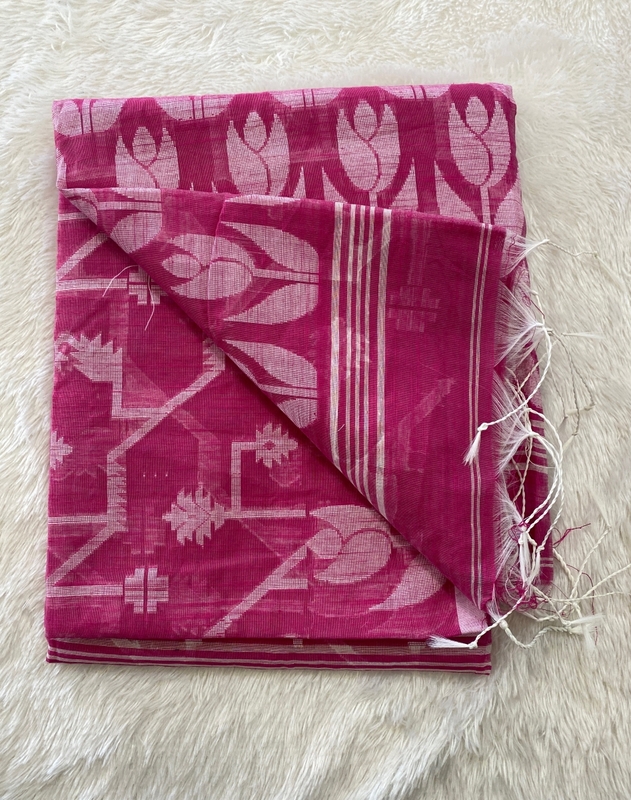 Tanu - The Cotton Saree in Jamdani Weave SWS93