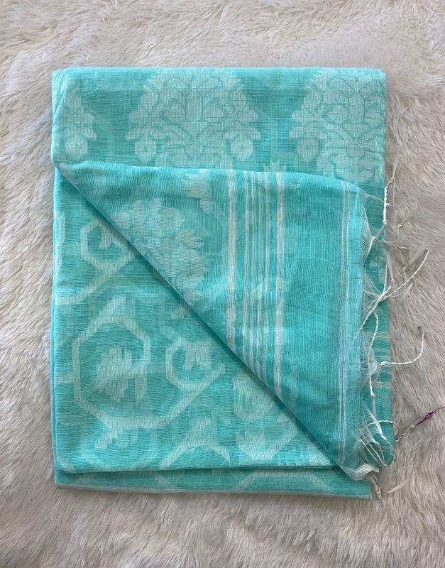 Tanu - The Cotton Saree in Jamdani Weave SWS94