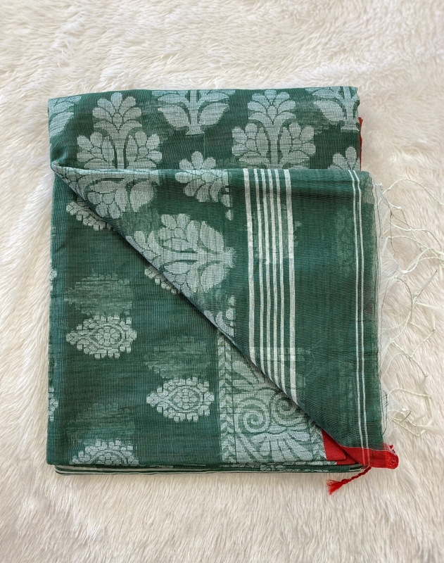 Tanu - The Cotton Saree in Jamdani Weave SWS94