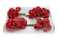 Peonies on stick - Red