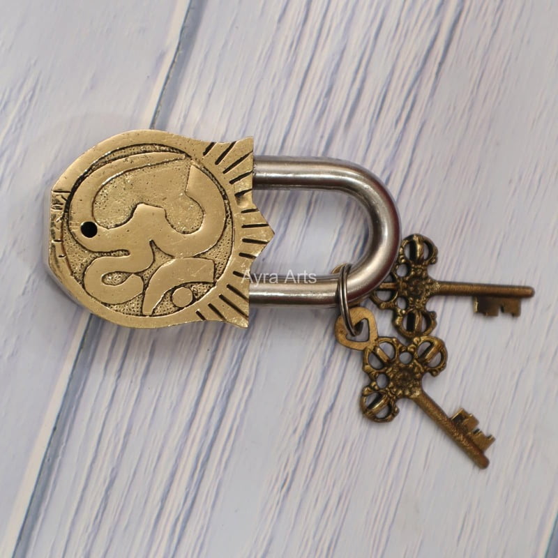 Radha Krishna Lock 4.5 Inch Height