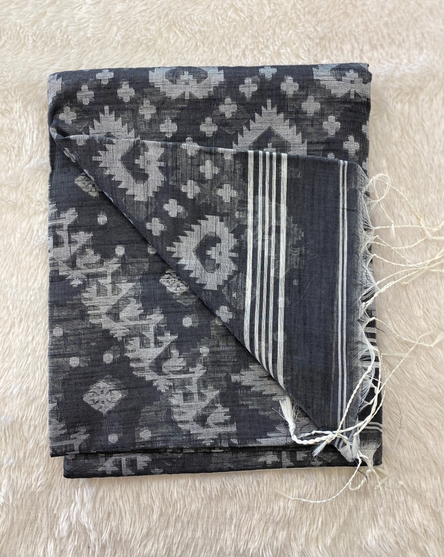 Tanu - The Cotton Saree in Jamdani Weave SWS95