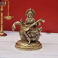 Saraswati Idol 7 Inch Height