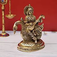 Saraswati Idol 7 Inch Height
