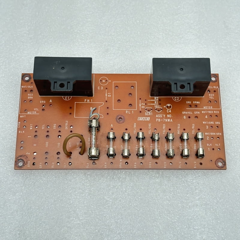 Otari MX-55 - Power Supply Fuse Board - MX-55-PB-7NWA