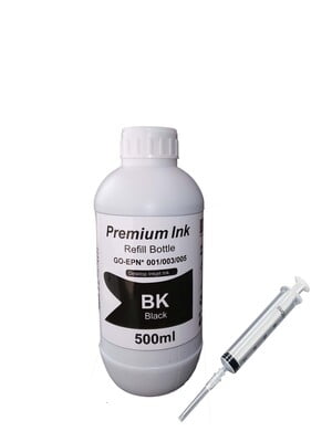 001 / 003 / 005 Compatible Refill Ink for EPN L4150 L4160 L6160 L6170 L6190 Ink Tank Printer Black 500 ml 001 / 003 / 005 Compatible Refill Ink for EPN L4150 L4160 L6160 L6170 L6190 Ink Tank Printer Black 500 ml