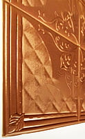 Copper Metallic 4 Box Wall Stickers Panel Self Adhesive Copper Metallic 4 Box Wall Stickers Panel Self Adhesive