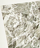 3D Self Adhesive Black & White Wall Stickers White