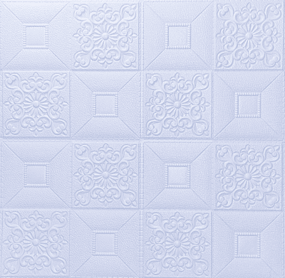 3D Self Adhesive Decorative White Cushioning Wall Stickers