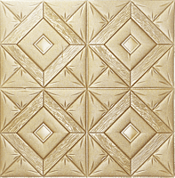 Golden 4 Box Wall Stickers Panel Self Adhesive