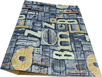 3D Self Adhesive Alphabetical Brick Wall Stickers