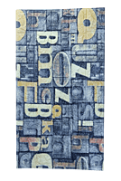 3D Self Adhesive Alphabetical Brick Wall Stickers