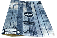 3D Self Adhesive Charcoal Brick Wall Stickers