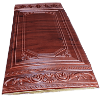 3D Self Adhesive cushioning Wall Stickers Rose Wood