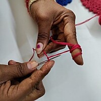 Crochet Round Coaster