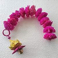 Reusable Marigold with Palm hanging