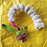 Reusable Marigold with Palm hanging