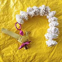 Reusable Marigold with Palm hanging