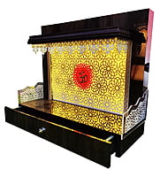 Acrylic Om Mandir SBAOM2001 Acrylic Om Mandir SBAOM2001