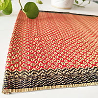 Red Honey Comb Table Mat (Set of 6) Red Honey Comb Table Mat (Set of 6)