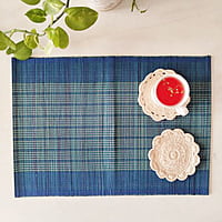Madur Blue Base Table Mat (Set of 6)