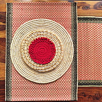 Red Honey Comb Runner Red Honey Comb Runner