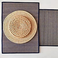 Madur Blue Rhombus Runner