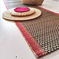 Black Honey Comb Runner Black Honey Comb Runner