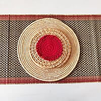 Madur Black Honey Comb Runner Madur Black Honey Comb Runner