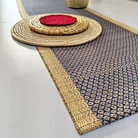 Madur Blue & Natural Runner