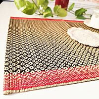 Black Honey Comb Table Mat (Set of 6) Black Honey Comb Table Mat (Set of 6)