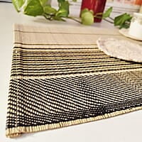 Madur Natural & Black Graded Table Mat (Set of 6)