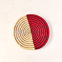 Half Double Color Moonj Trivet Half Double Color Moonj Trivet